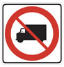 closed to trucks